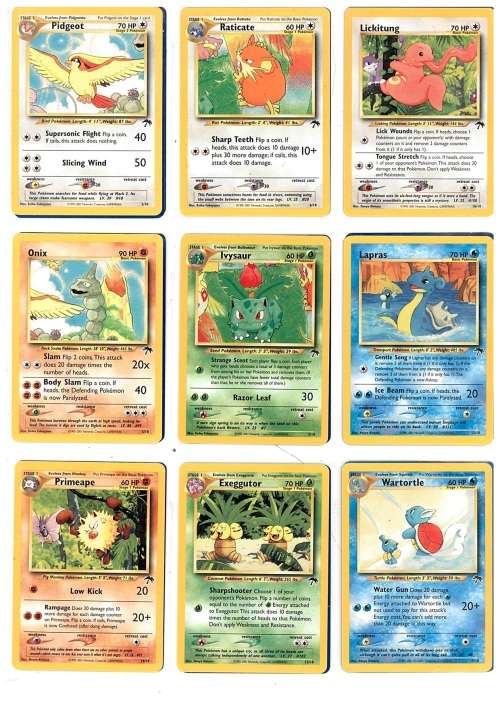 Pokemon Southern Island set 17 of 18