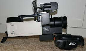 JVC Colour Video Camera GX-N70E with Sharp VC-3300 Portble VHS Recorder