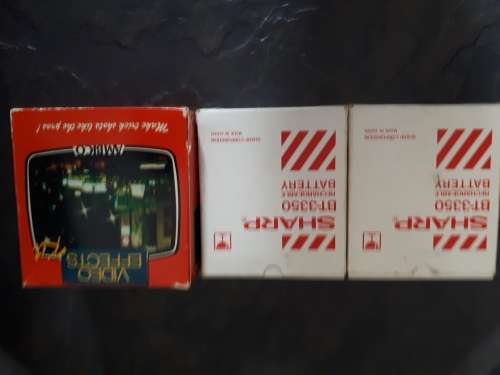 JVC Colour Video Camera GX-N70E with Sharp VC-3300 Portble VHS Recorder