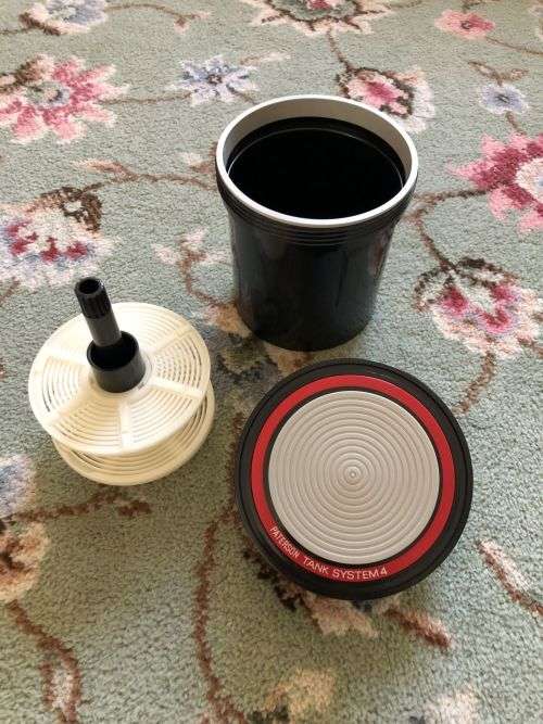 Opemus 5 photographic enlarger & assorted darkroom equipment