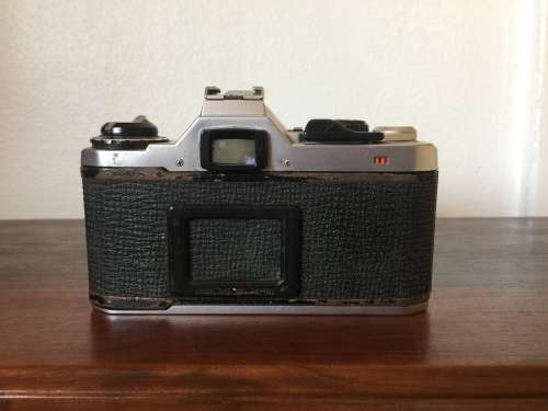Pentax ME Super with 35-200mm Tokina lens