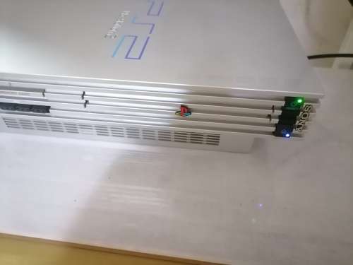 PS2 Fat Console Sony Playstation 2 SCPH-50004 Silver Edition
