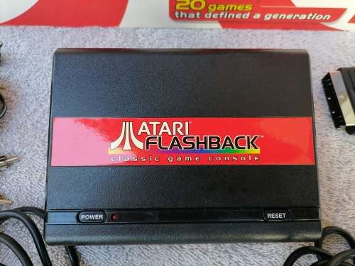 VINTAGE ATARI FLASHBACK CLASSICS GAME CONSOLE WITH 20 Games - 100% WORKING
