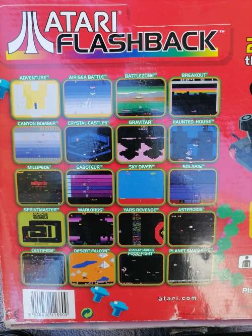 VINTAGE ATARI FLASHBACK CLASSICS GAME CONSOLE WITH 20 Games - 100% WORKING