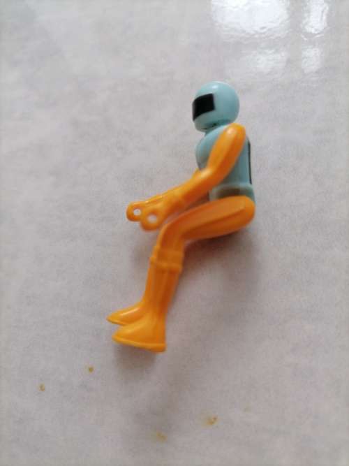 Original Vintage TOMY Pop Cycle Rider - AMAZING CONDITION