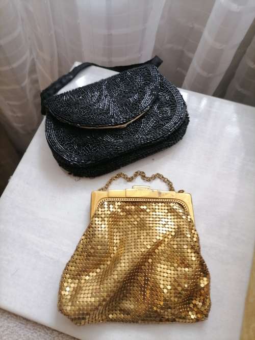 VINTAGE 1900 VOETSEK - SEWING BUNDLE WITH PURSES AND MUCH MORE