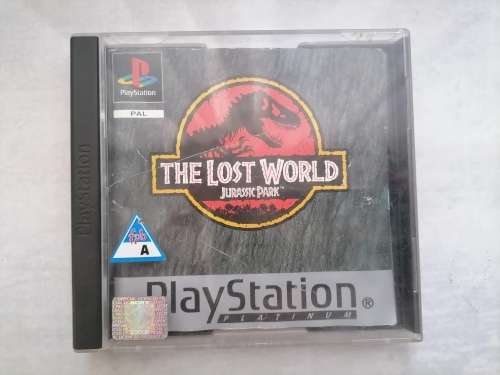 The Lost World: Jurassic PARK PLATINUM (PS1) GAME - SLES 00903 - EXCELLENT CONDITION - WITH BOOKLET