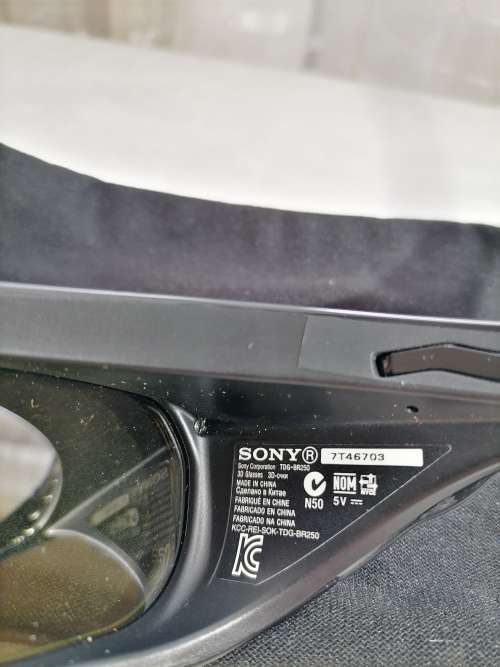 Sony TDG -BR250 B 3D Glasses - 100% WORKING - AMAZING CONDITION