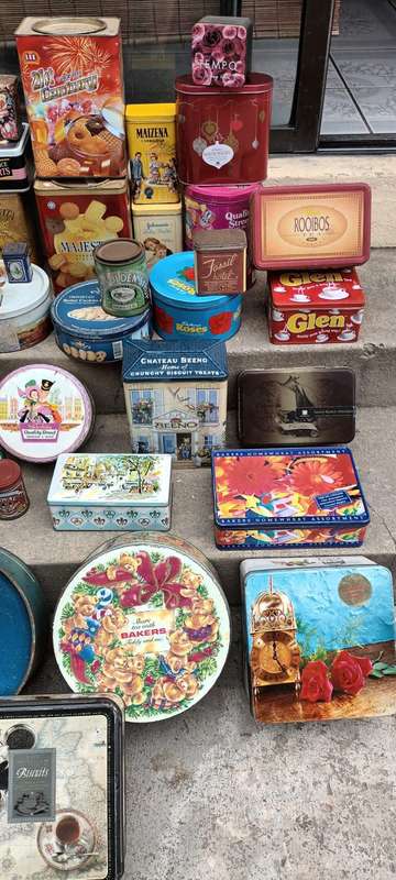 Vintage Tin Collection