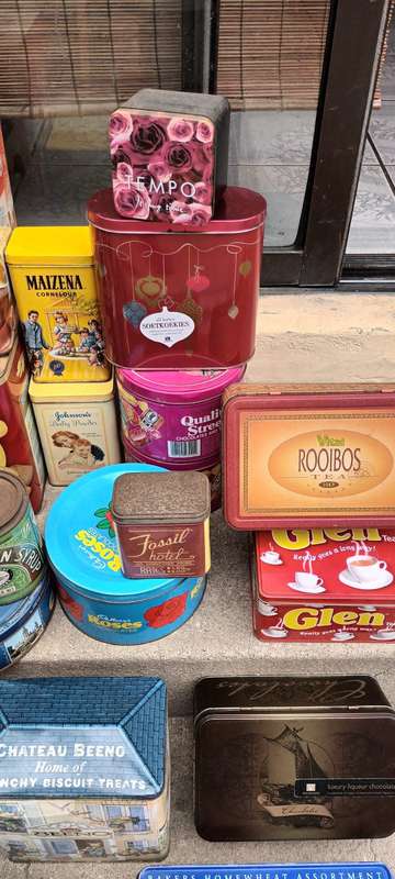 Vintage Tin Collection