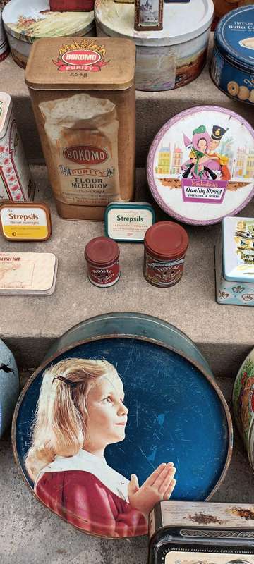 Vintage Tin Collection
