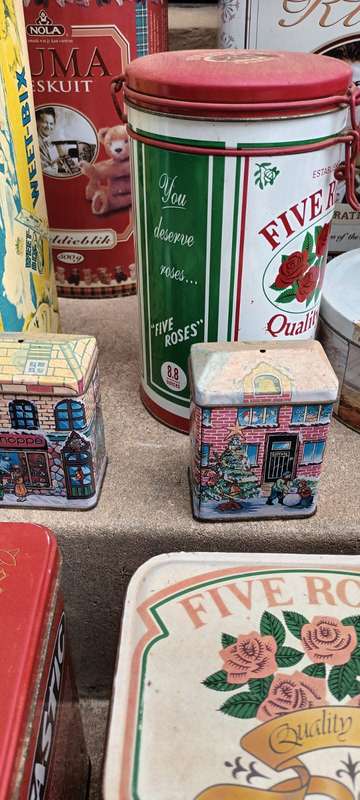 Vintage Tin Collection