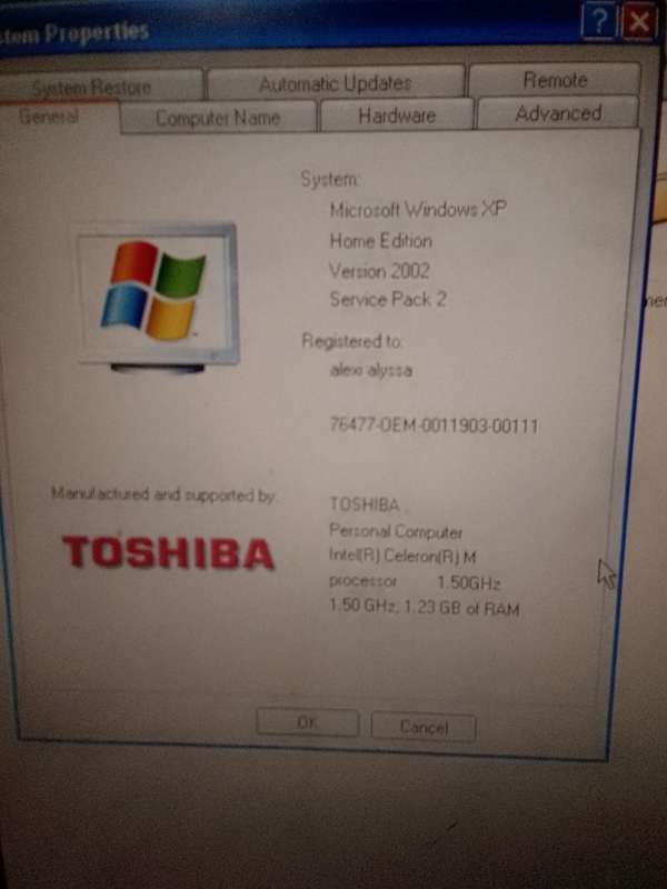Toshiba Satellite L10