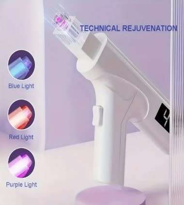 HydraFacial Machine Microcrystalline Mesotherapy Water Mesotherapy Gun Needles Skin Care Home Use