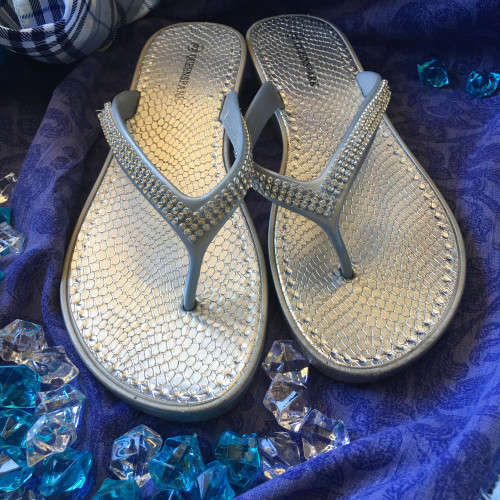 Queenspark Diamante Sandal