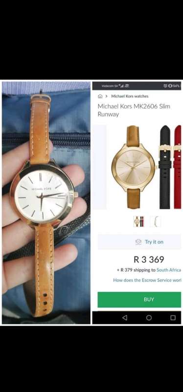 Original Michael Kors Rosegold Watch Ladies * Sells for R3400 *