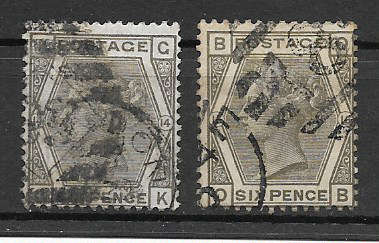 GREAT BRITAIN 1873 - 1880
