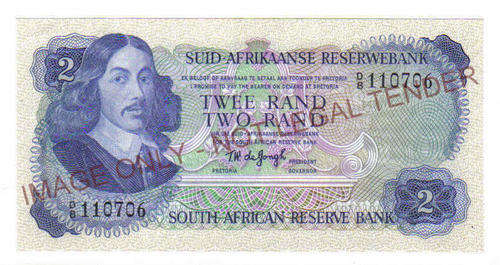UNCIRCULATED TW de Jongh 1st issue R2 D8 prefix