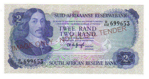 UNCIRCULATED TW de Jongh 1st issue R2 D112 prefix