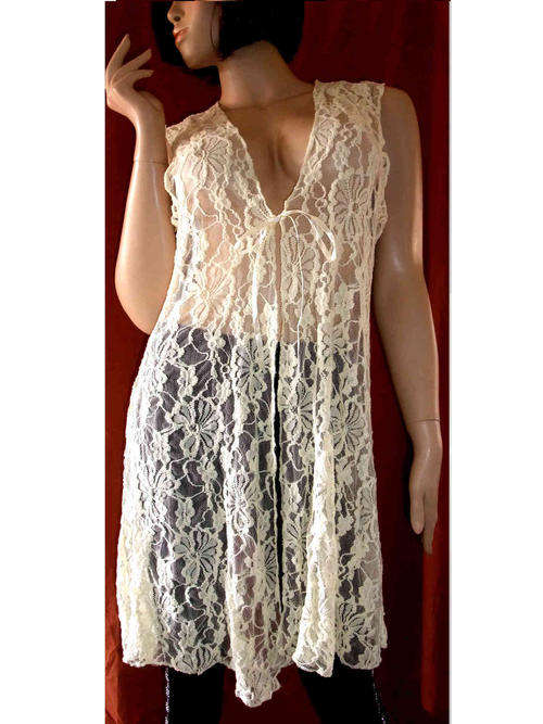 Gorgeous Lace Cardigan Cream 32/34