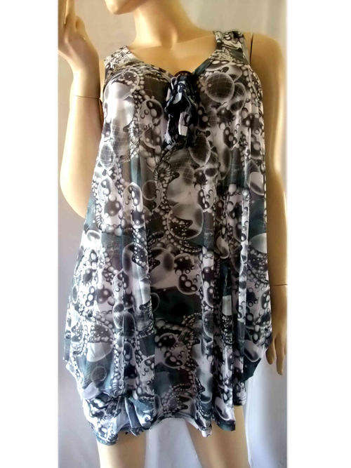 Unique Long Tunic Top Free Size(up to size 42)