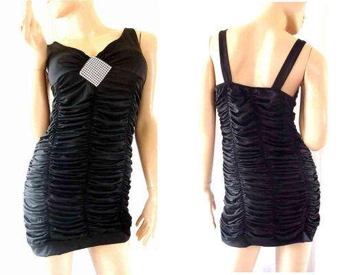 Sexy Club Short Dress Black Size 36/38
