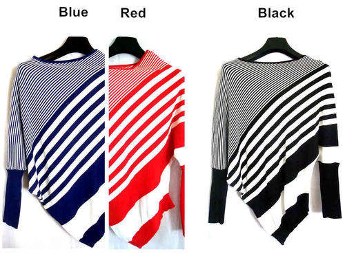 Asymmetrical Sweater 1 Size 3 Colors Available