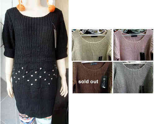 New Style Chunky Wool Sweaters 1Size(34-40) Various Colors