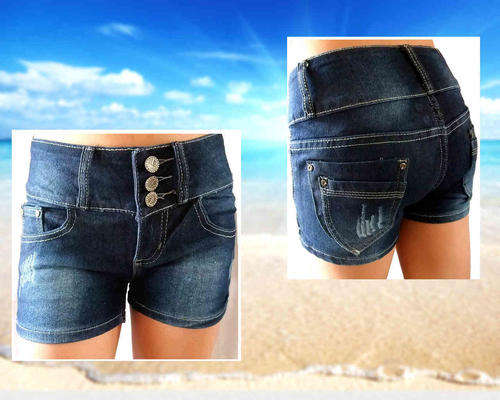 Fashion Jean Shorts Blue Sizes 30 , 32