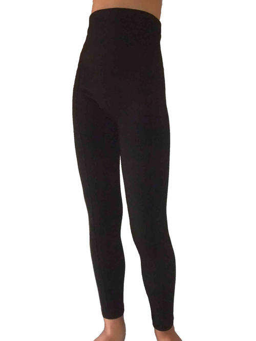High Waist Warm Leggings Size 28 - 34 Various Colors