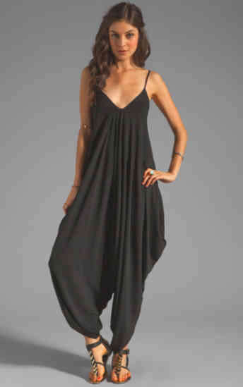 Summer Harem Jumpsuit Color Grey Size 42-44