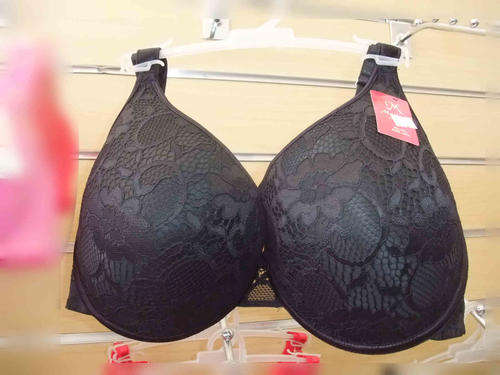 Plus Size Black Lace Bra Size 40DD