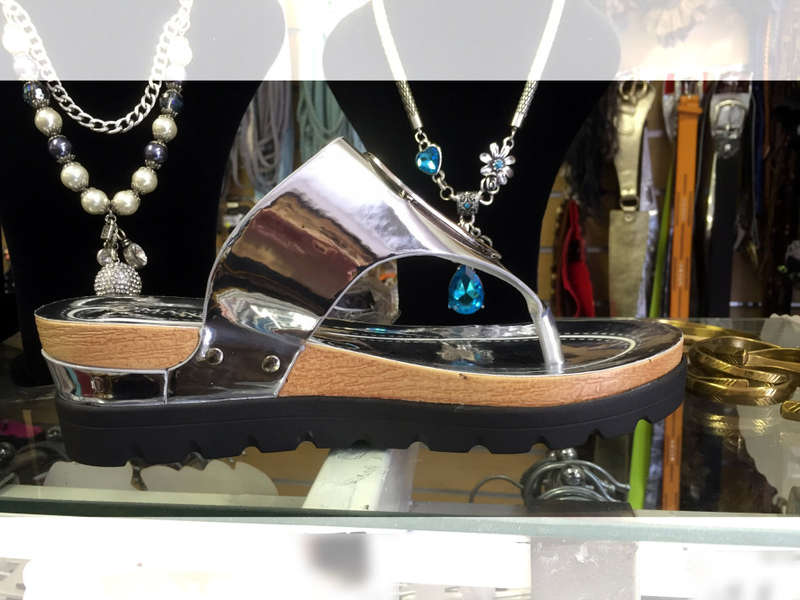 Thong Flip Flops Wedge Thick Heel Sandals 2 Colors