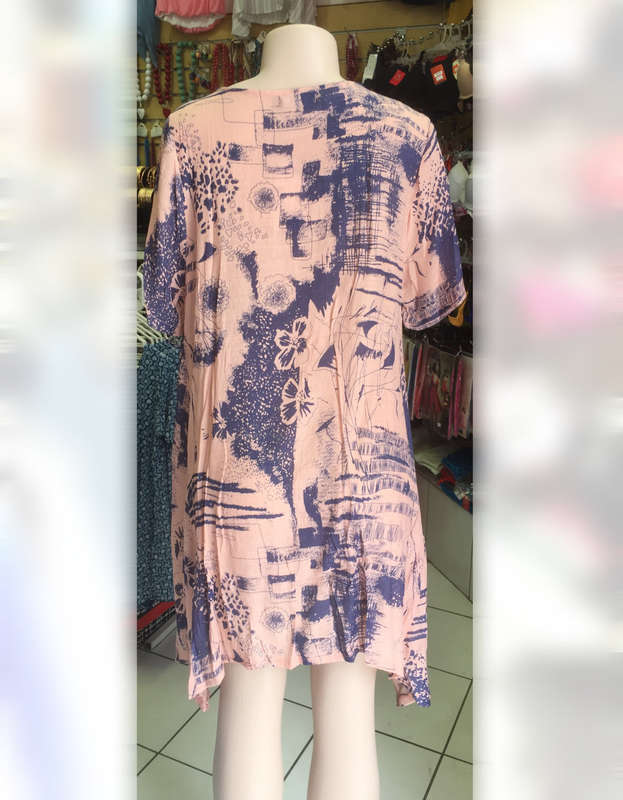" Unbeatable Clearance Price " Sidetail Tunic Dress Plus Size Size 38-40