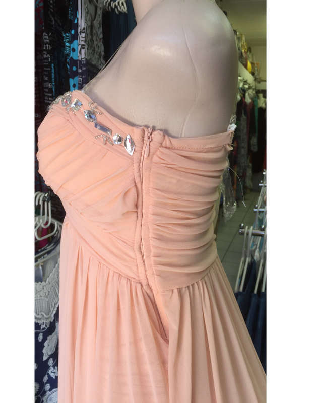 Stunning Prom Formal Party Ball Evening High Low Dress Padded Sizes 30-40