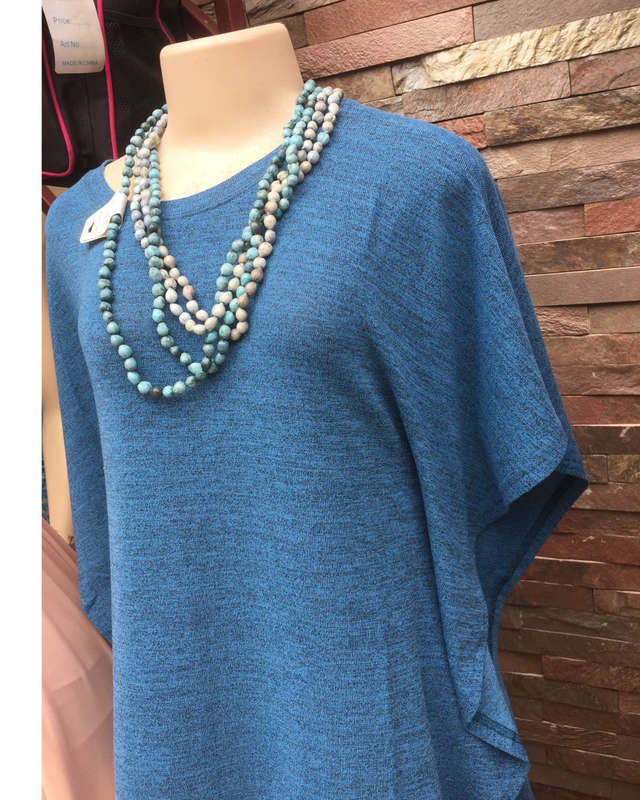 Poncho Style Flutter Sleeve Top Size 32-36
