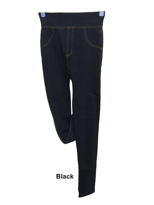 Slim Leggings Color Black 1Size Up to 38