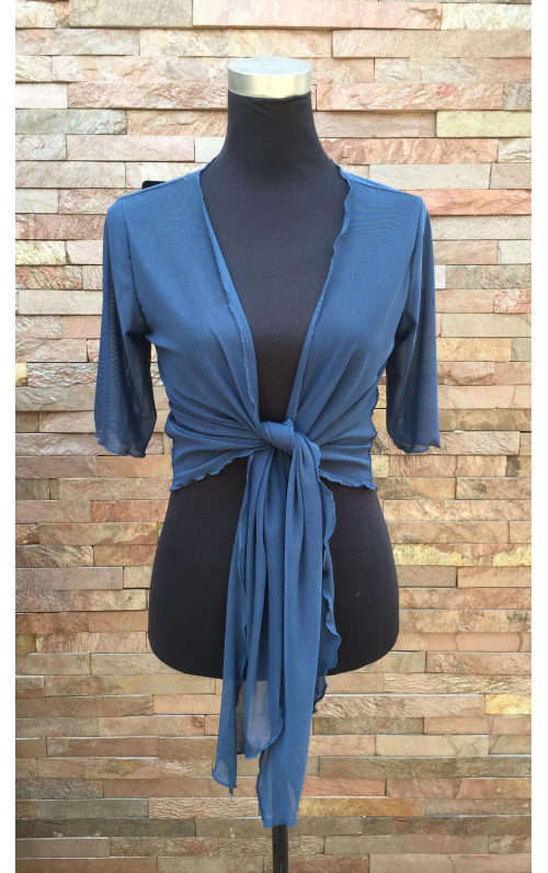 Mesh Wrap Cardigan One Size