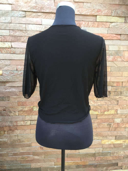 Mesh Wrap Cardigan One Size