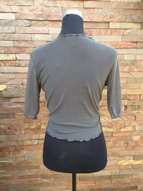 Mesh Wrap Cardigan One Size