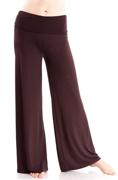 Wide Leg Yoga Casual Foldable Waist Pants Colors NAVY(Sizes30-42),BLACK(Size30-44)