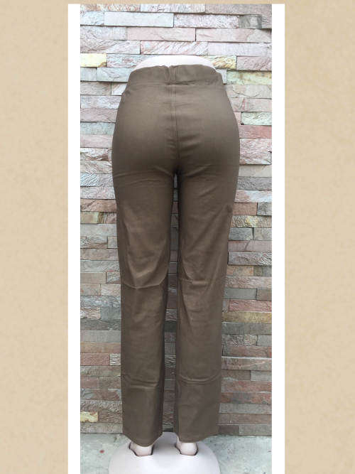 Pull-on Bootcut Pants Color BLACK Size 38