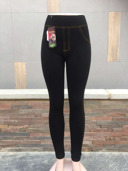 Slim Leggings Color Black 1Size Up to 38