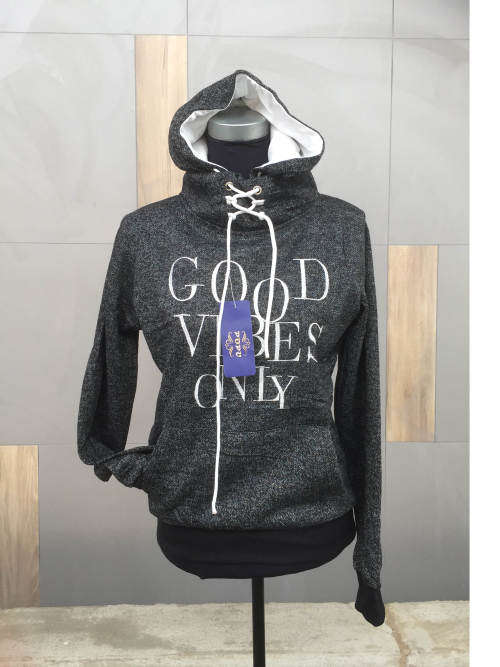 Good Vibes Only Hoodie Size 32-34 Color Black