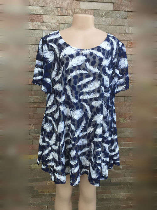 2017 New Arrival - Elegant Short Sleeve Lined Spring Tunic Sizes 36/38, 44, 48/50