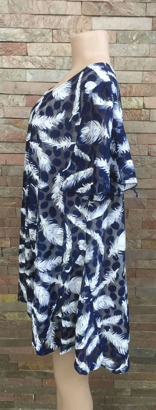 2017 New Arrival - Elegant Short Sleeve Lined Spring Tunic Sizes 36/38, 44, 48/50