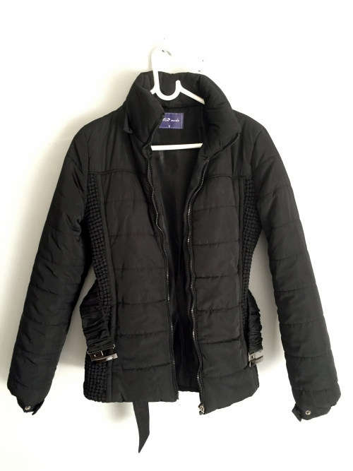 MINIMODA Italian Fashion Black Jacket Size S