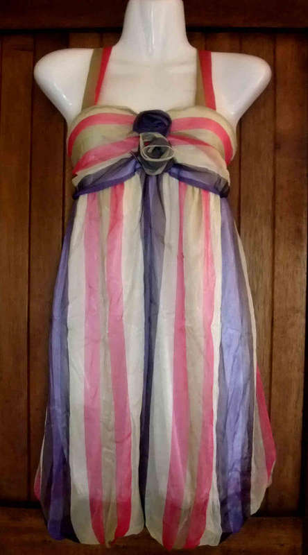 ****NEW ARRIVAL****CHARMING CHIFFON TOP/DRESS - SIZE: M