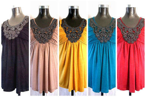 New Arrivals *** New Eye Catching Sequin Top * * * English Mustard(L)