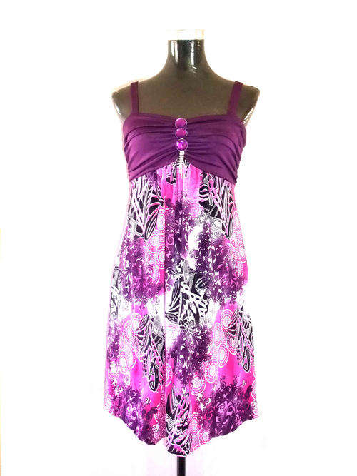 Stunning Summer Short Dress Pretty Front 36/38